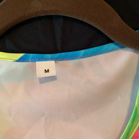 Multicolor short dress - Picture 3 of 5